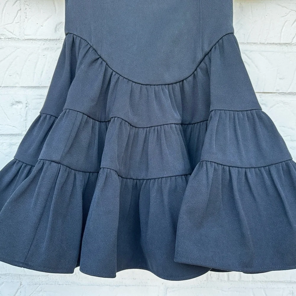 New Shushu/Tong Black Beaded Bow Minidress Size Small - Picture 8 of 16